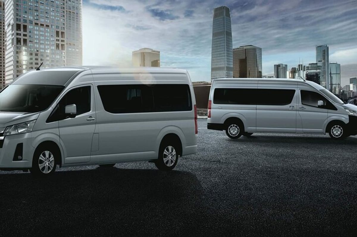 Minivan or Mini Bus for families or Groups 